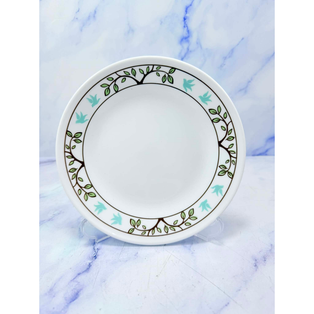 CORELLE : จานแบน ขนาด 17x1.7ซม. MADE IN USA. (1800)สินค้าใหม่