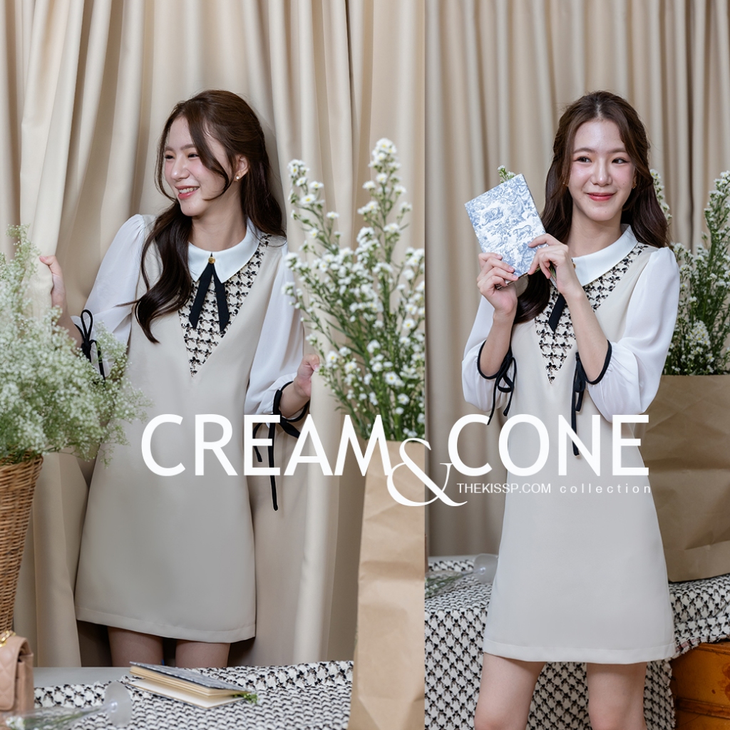 CREAM & CONE 'dress (NEW special SIGNATURE cut THEKISSP)