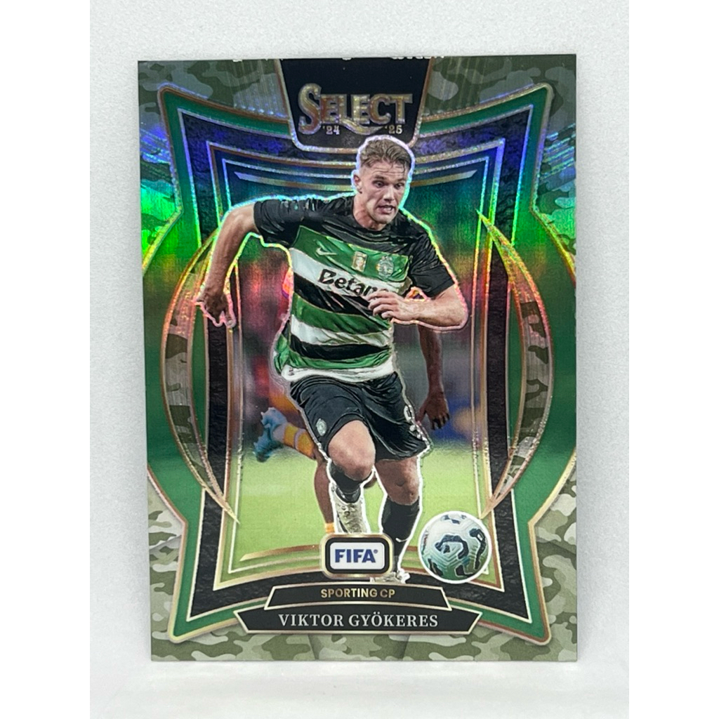 การ์ดฟุตบอล Panini 2024 - 2025 Select Fifa Viktor Gyokeres Camo /135