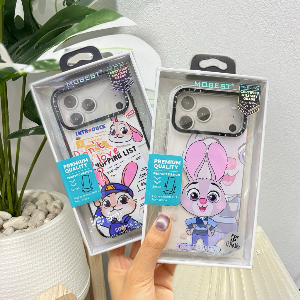 💥Mobest Case การ์ตูน Judy สำหรับรุ่น iP 17promax