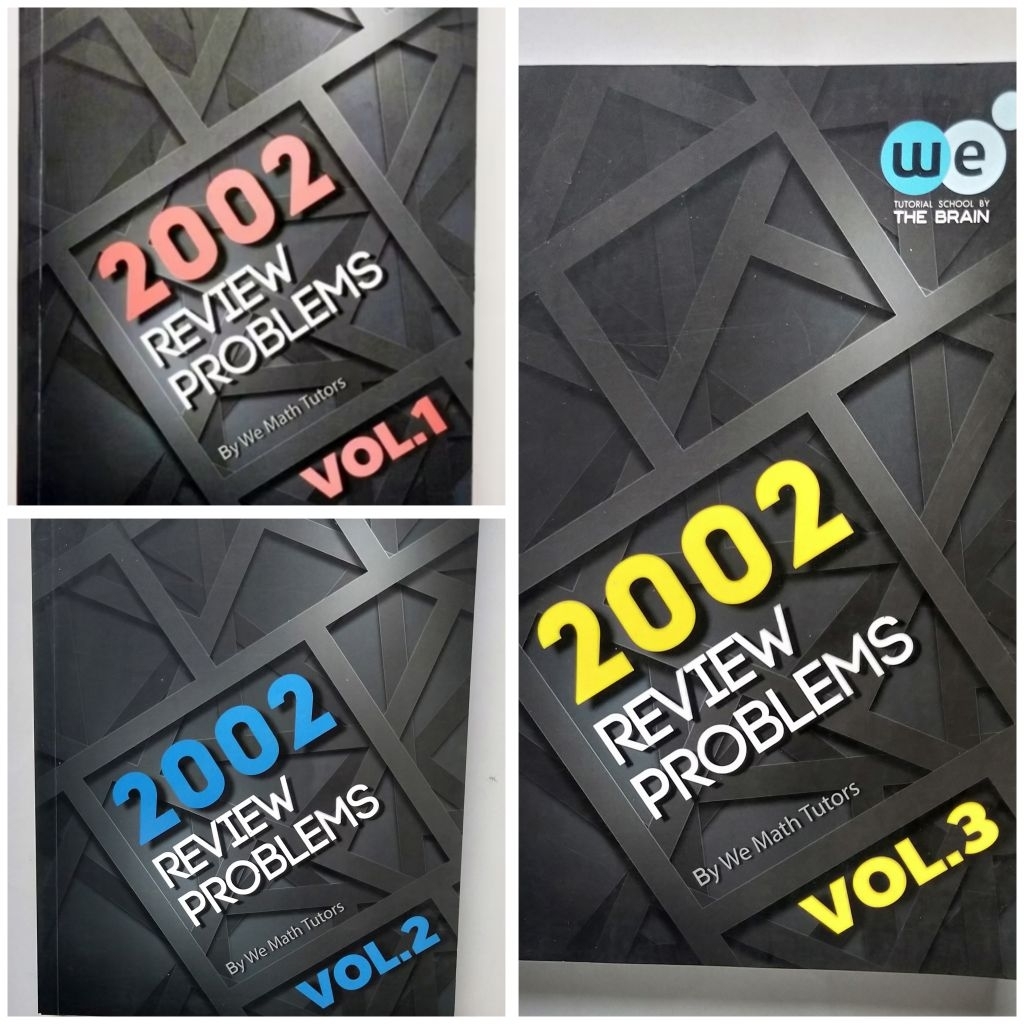 2002 Review Problems 