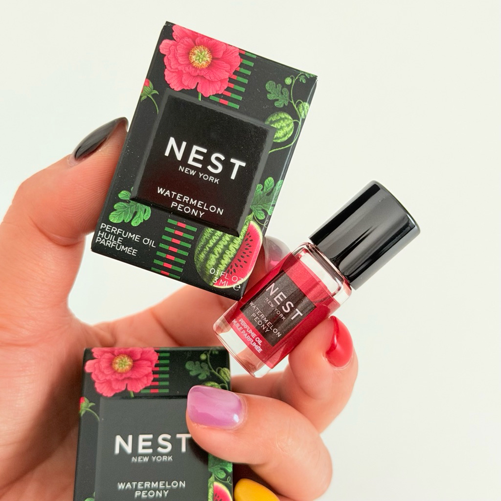 🍉3ml&มีกล่อง🍉 NEST New York  Watermelon Peony Perfume Oil  หัวลูกกลิ้ง
