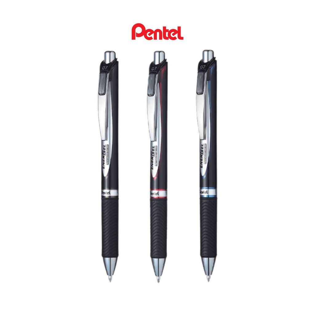 Pentel Energel Permanent ปากกาเจล 0.7mm รุ่น BLP77 / ด้าม