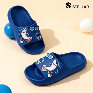 ส่งจากไทย 🚚 STELLAR รองเท้าแตะรัดส้นเด็กลายการ์ตูนยางEVA พื้…