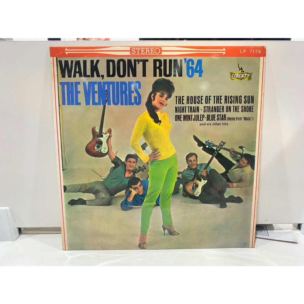 1LP Vinyl Records แผ่นเสียงไวนิล WALK, DON'T RUN'64 THE VENTURES (J4A187)