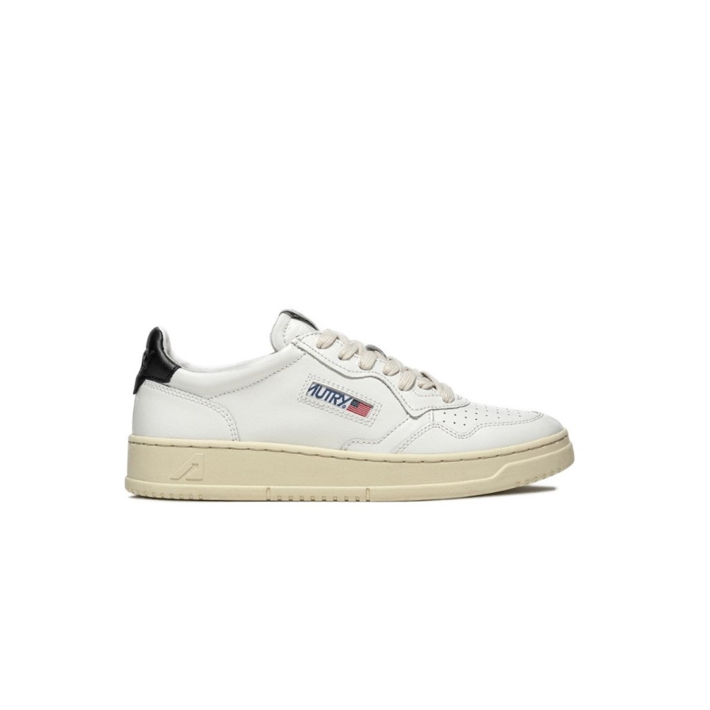 AUTRY A1UNAULMLL22 MEDALIST LOW LEAT/LEAT WHT/BLACK