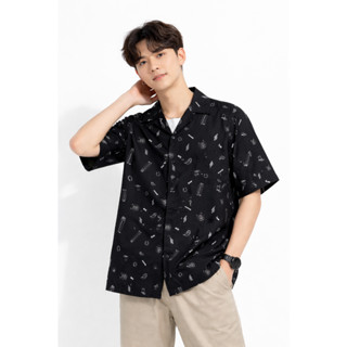 เสื้อเชิ้ต แขนสั้น ผู้ชาย เนื้อผ้าเบา ใส่สบาย