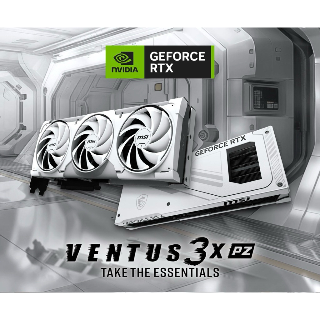 MSI GEFORCE RTX 5070 TI VENTUS WHITE 3X OC 16G - 16GB GDDR7 ประกัน synnex 17/12/2571
