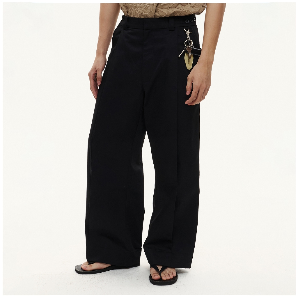DAILY PANTS ( BLACK ) - กางเกงขายาว ทรงหลวม