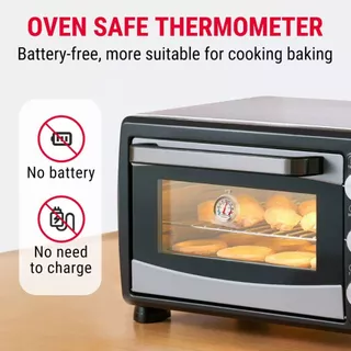 ThermoPro เครื่องวัดอุณหภูมิเตาอบ ตู้อบเตาย่างเตารมควัน สเตนเลสเกรดพรีเมียม ทนทานวัดอุณหภูมิเเม่นยำ