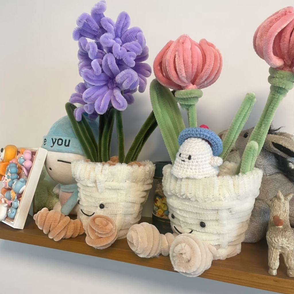 ลวดกำมะหยี่ 100เส้น DIY สำหรับงานฝีมือ ขนาด 30cm แยกสี สร้างสรรค์งานประดิษฐ์ต่างๆ ทำดอกไม้ นุ่มฟู หนา ดัดง่าย - รูปที่ 3