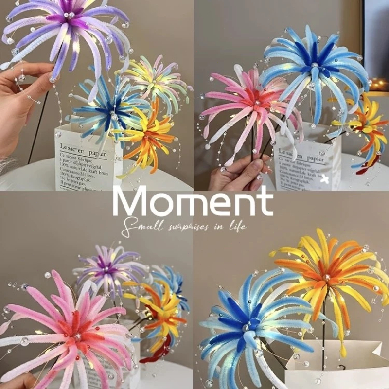 ลวดกำมะหยี่ 100เส้น DIY สำหรับงานฝีมือ ขนาด 30cm แยกสี สร้างสรรค์งานประดิษฐ์ต่างๆ ทำดอกไม้ นุ่มฟู หนา ดัดง่าย - รูปที่ 2