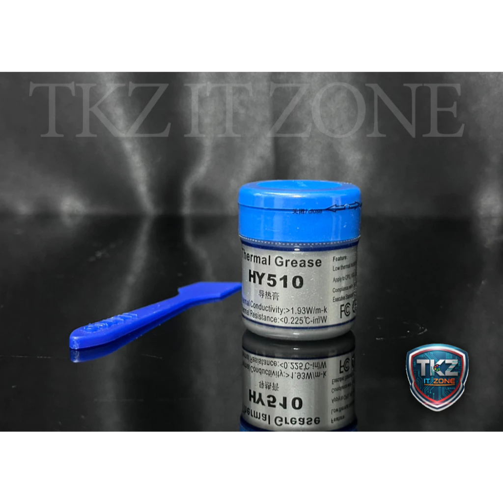 ซิลิโคลนcpu (SILICONE CPU) Halnziye HY510 ขนาดกระปุก 10 กรัม ระบายความร้อน 1.93W