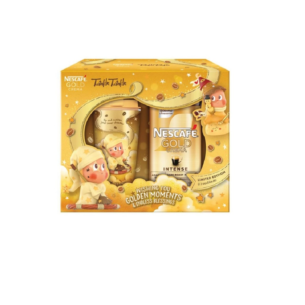 เนสกาแฟ โกลด์ เครมมา กิ๊ฟเซ็ท 200 กรัม