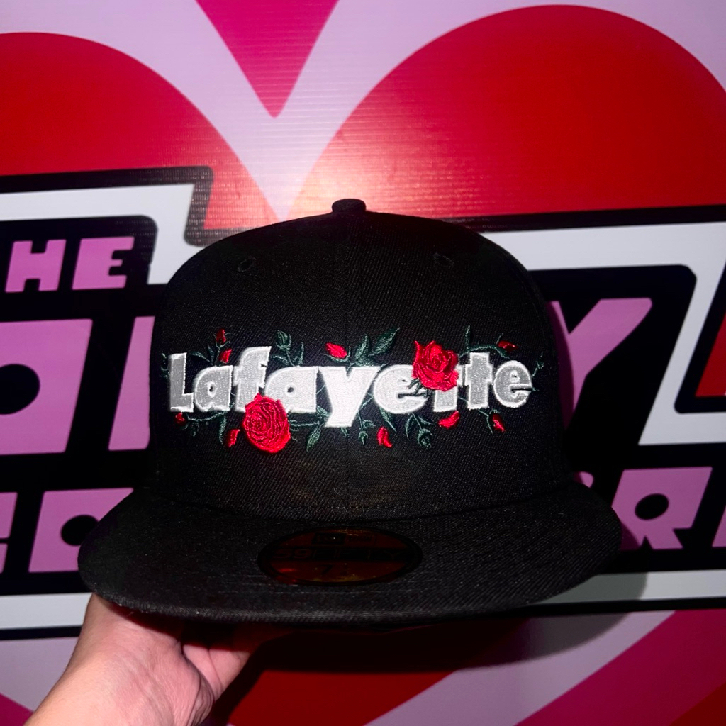 NEW ERA LFYT LAFAYETTE ROSE LOGO HAT