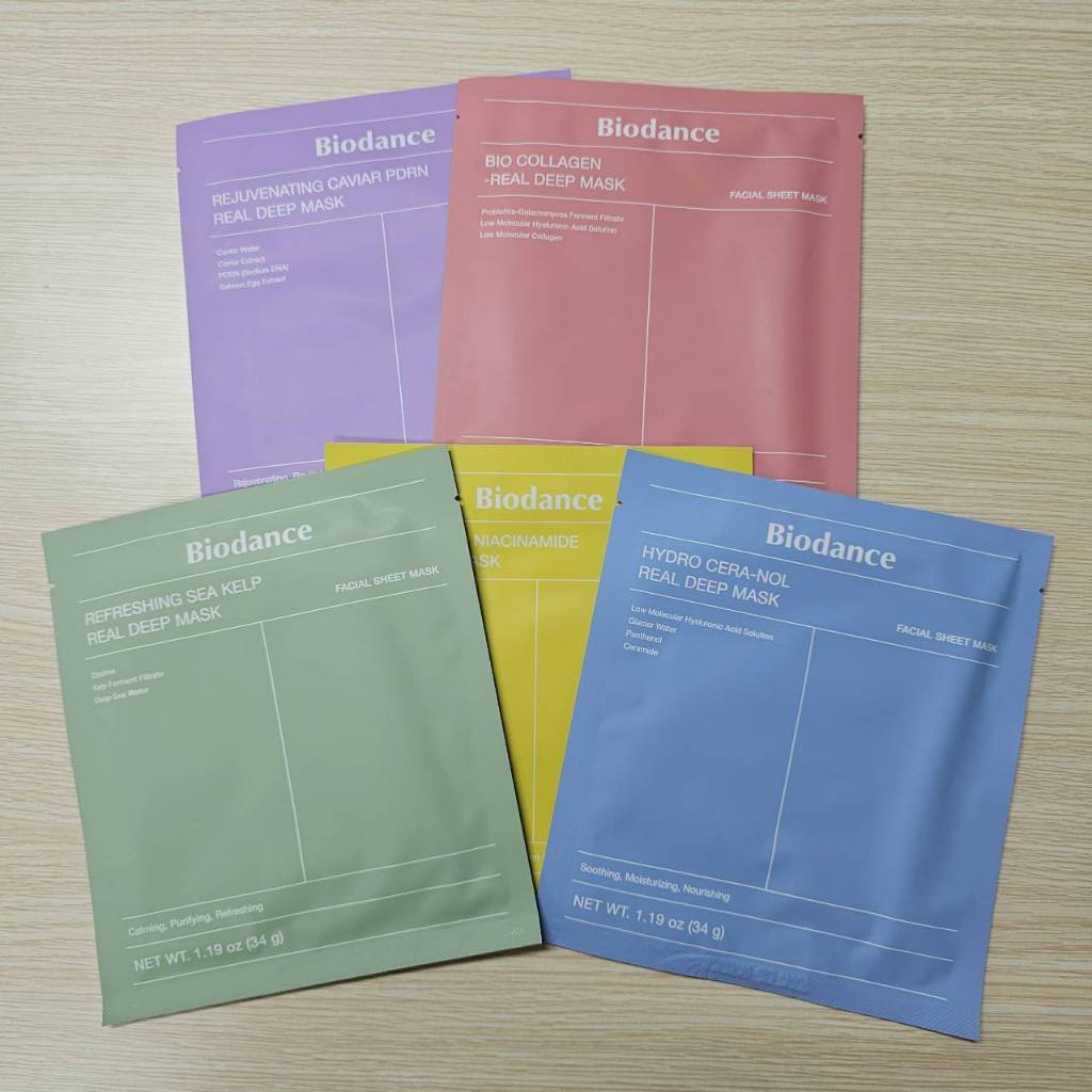 (🌼แท้ / พร้อมส่ง🌼) Biodance Real Deep Mask [แบ่งขาย 1 แผ่น]