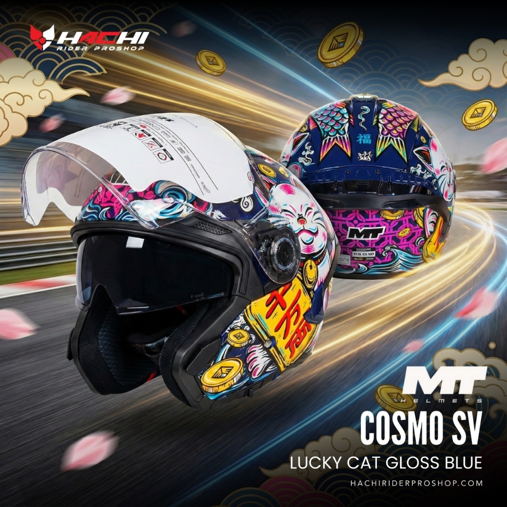 MT COSMO SV - Lucky Cat Gloss Blue