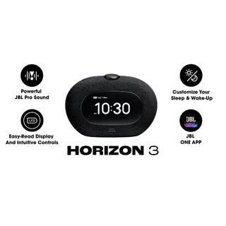 JBL HORIZON 3 ลำโพงนาฬิกาอัจฉริยะ เติมเต็มทุกเช้าและค่ำคืนด้วยเสียง JBL PRO SOUND ฟีเจอร์ครบ ทั้ง Sunrise