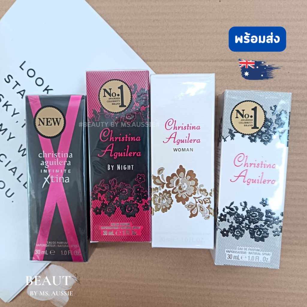 รวมน้ำหอม Christina Aguilera 30ml น้ำหอมแท้💯 นำเข้าจากออสเตรเลีย​ 🇦🇺