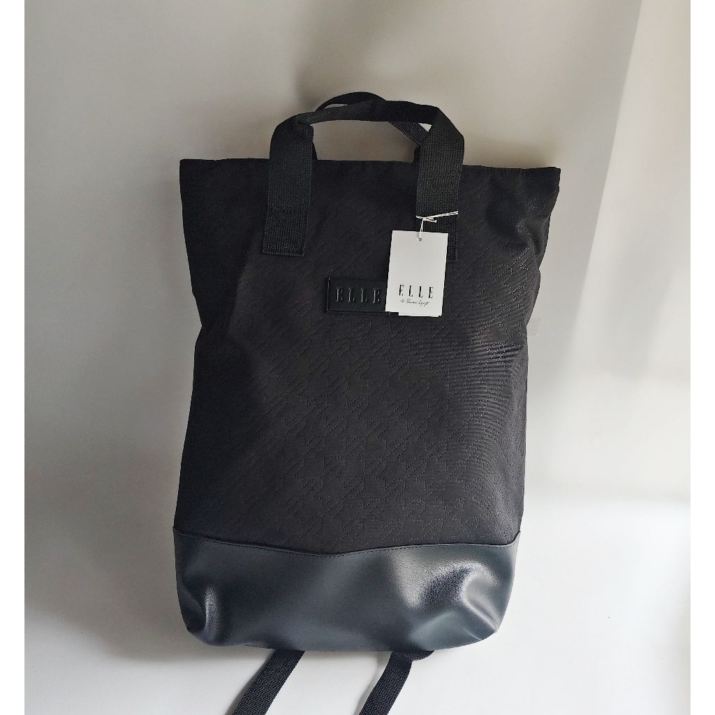 กระเป๋าเป้ elle แท้ ของใหม่ ป้ายห้อย Classy ELLE Bagpack