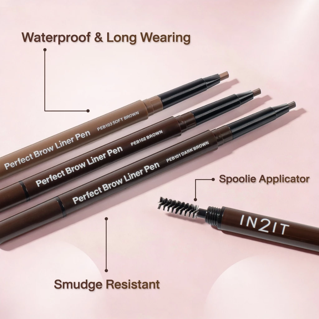 IN2IT PERFECT BROW LINER PEN - ดินสอเขียนคิ้ว (PEB) thumbnail 8