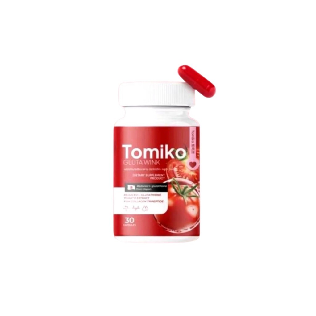 ผลิตภัณฑ์เสริมอาหาร โทมิโกะ TOMIKO กระปุกแดง