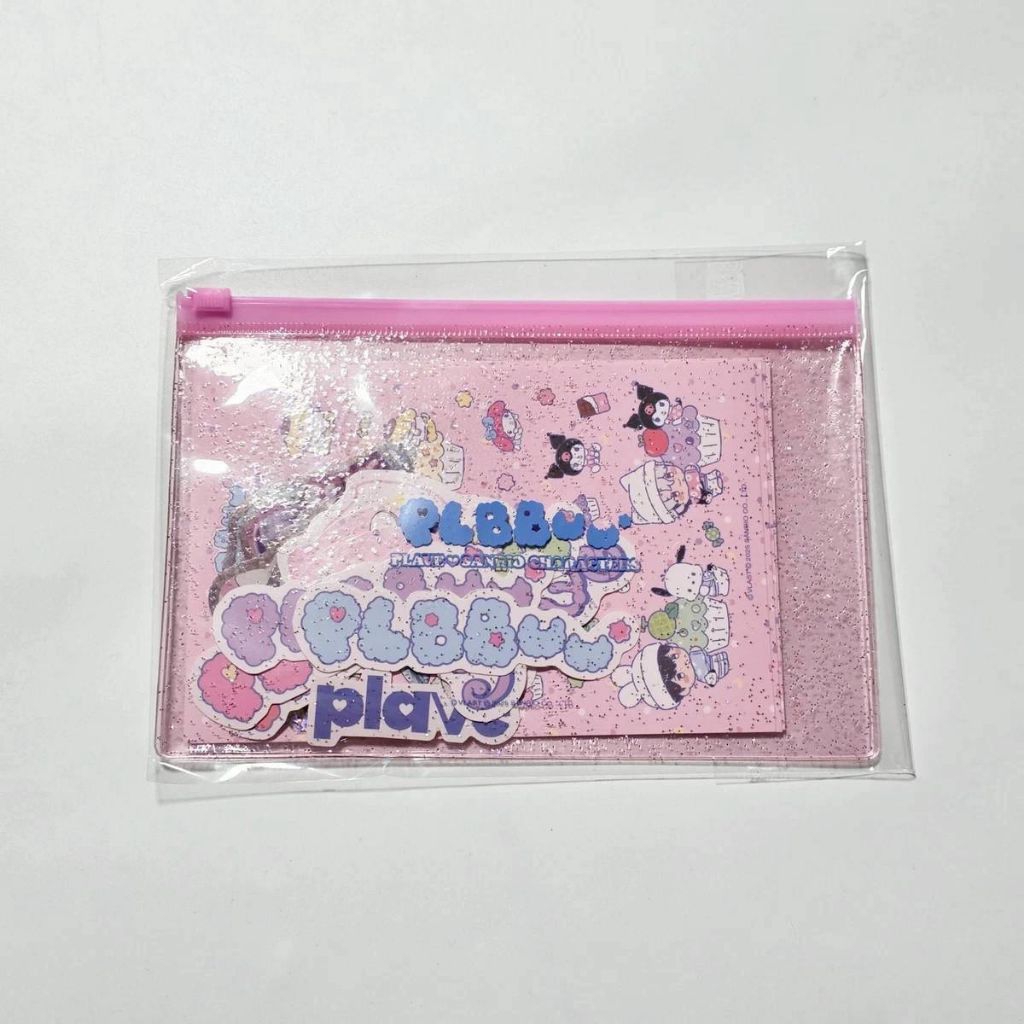 [พร้อมส่ง] Plave BBUU - Sticker Pack Sanrio Collaboration Official MD สติ๊กเกอร์ มือ 1 ไม่แกะซีล