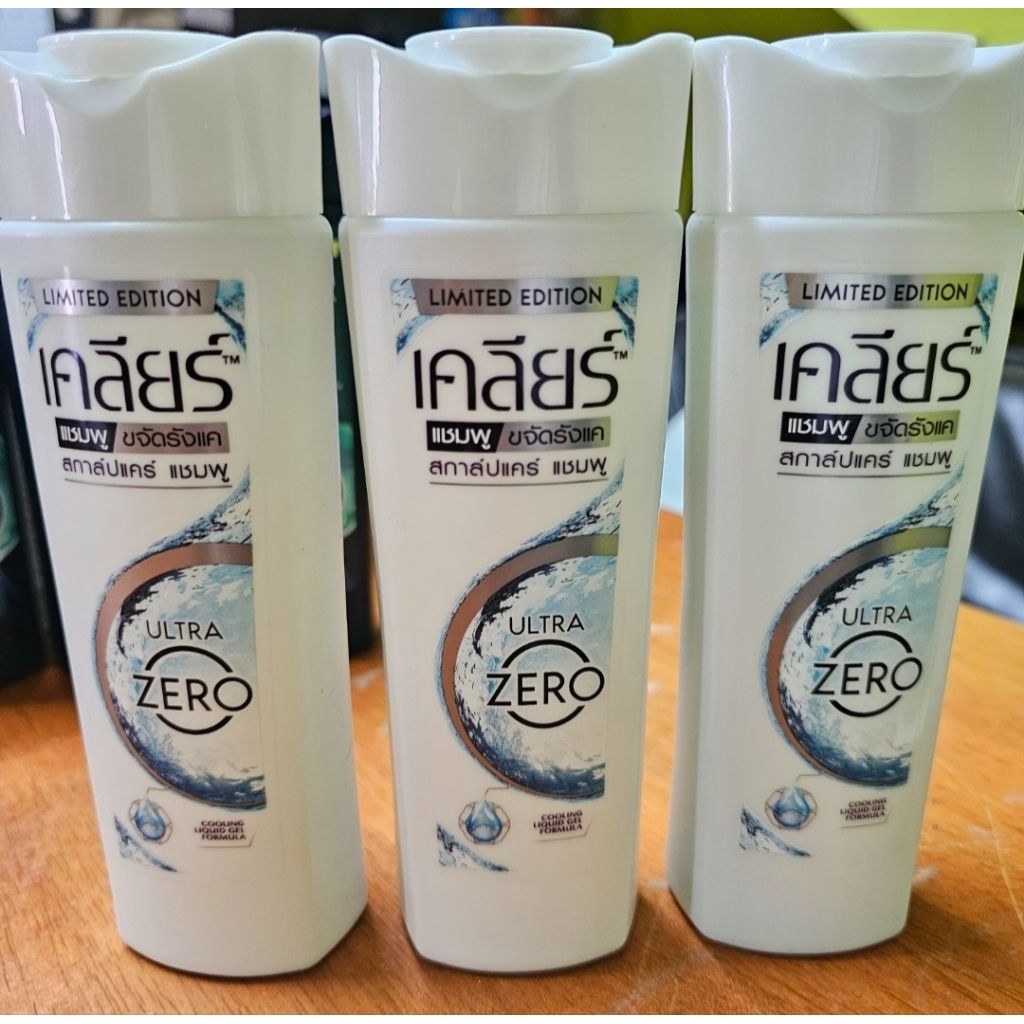 แชมพู เคลียร์ ขจัดรังแค สการ์ปแคร์ Clear ultra zero dandruff itchy scalp limited edition 170ml
