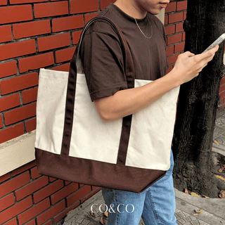 กระเป๋าผ้า CO&CO The Classic ( Travel Bag ) ผ้าแคนวาส 16oz