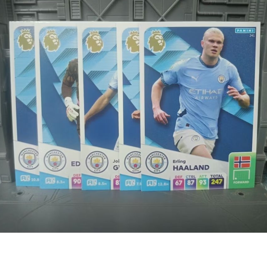รวมการ์ด Manchester city 
Panini 2024/2025 Adrenalyn XL Card


