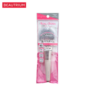 ROSY ROSA Powder Fan Brush Pink แปรงแต่งหน้า 1pc
