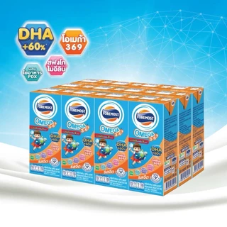 [ขายยกลัง] FOREMOST โฟร์โมสต์ โอเมก้า นมยูเอชที รสจืด 180 มล. 36 กล่อง