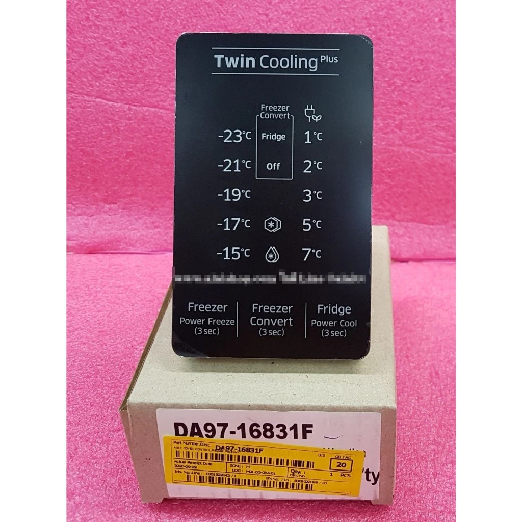 อะไหล่แท้ศูนย์/แผงปรับอุณภูมิตู้เย็นซัมซุง/SAMSUNG/DA97-16831F/ASSY COVER CONTROL