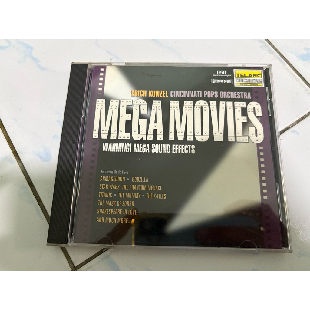 CD : TELARC MEGA MOVIES