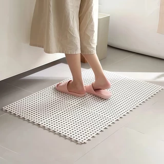 LUVHOME แผ่นกันลื่น PVC คุณภาพสูง ขนาด 30x30x1 ซม ไม่ลื่นง่าย เหมาะสำหรับห้องครัว และห้องน้ำ