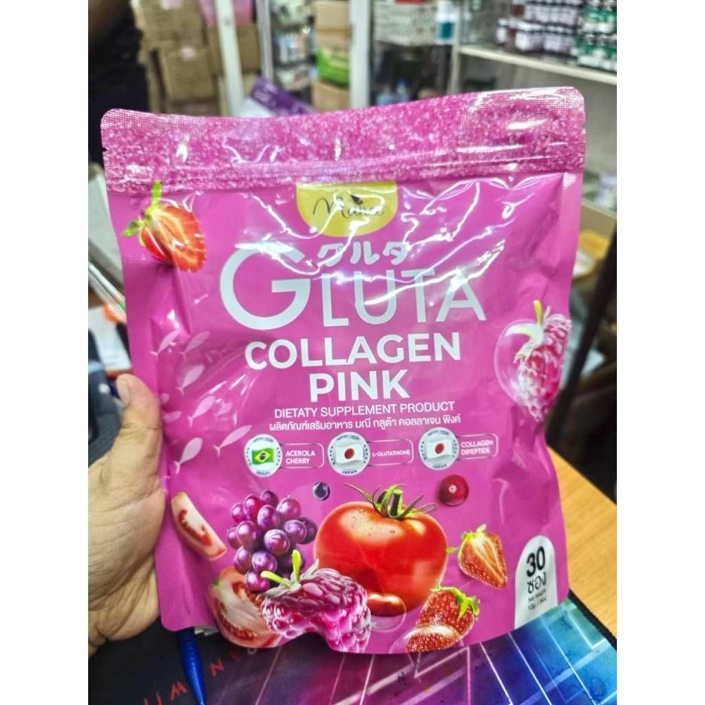 มณีกลูต้า คอลลาเจนพิ้ง manee COLLAGENGLUTAPINK