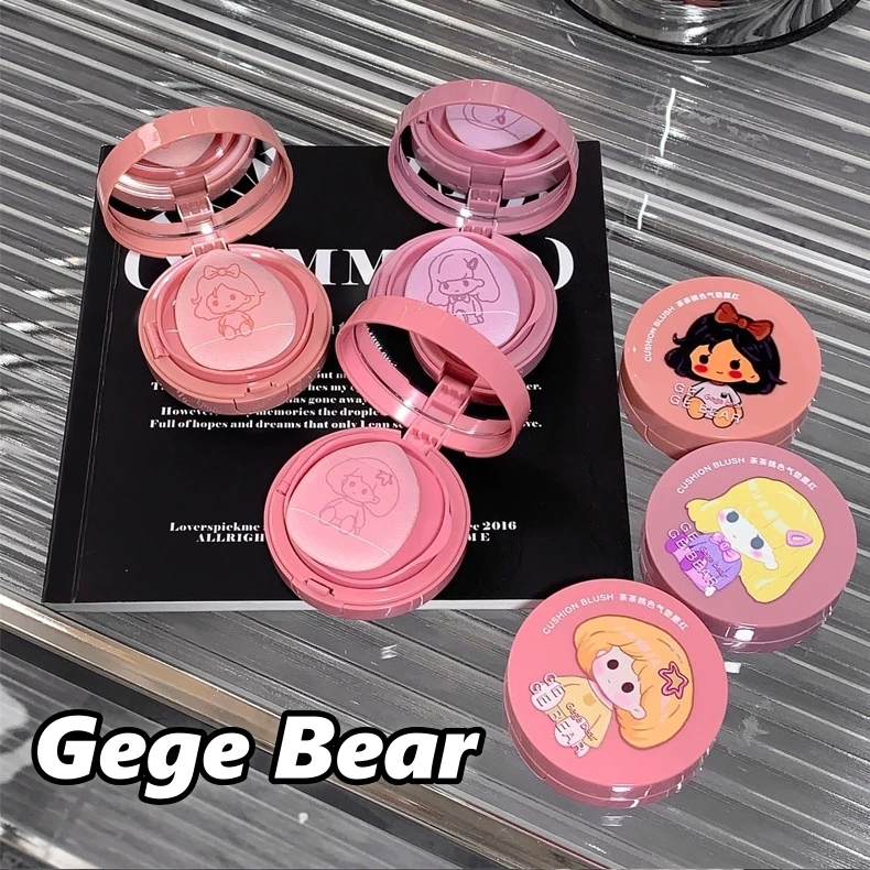 YOTAI บลัชออน บลัชออนแอร์คุชชั่น Peach Blush Palette โทนสีชมพู สีสวย ธรรมชาติ ปัดแก้ม เนื้อดี กันน้ำ กันเหงื่อ ติดทนนาน