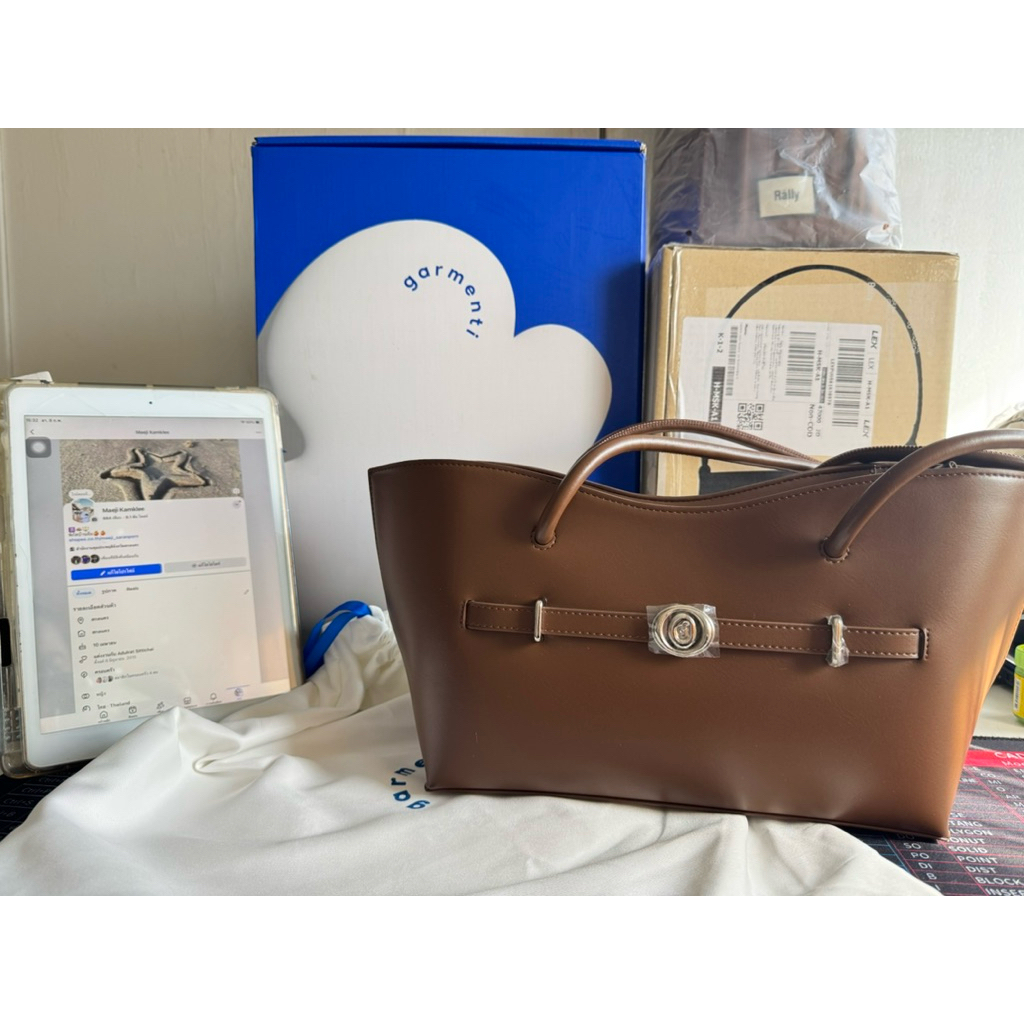 garmenti baxter bag wood