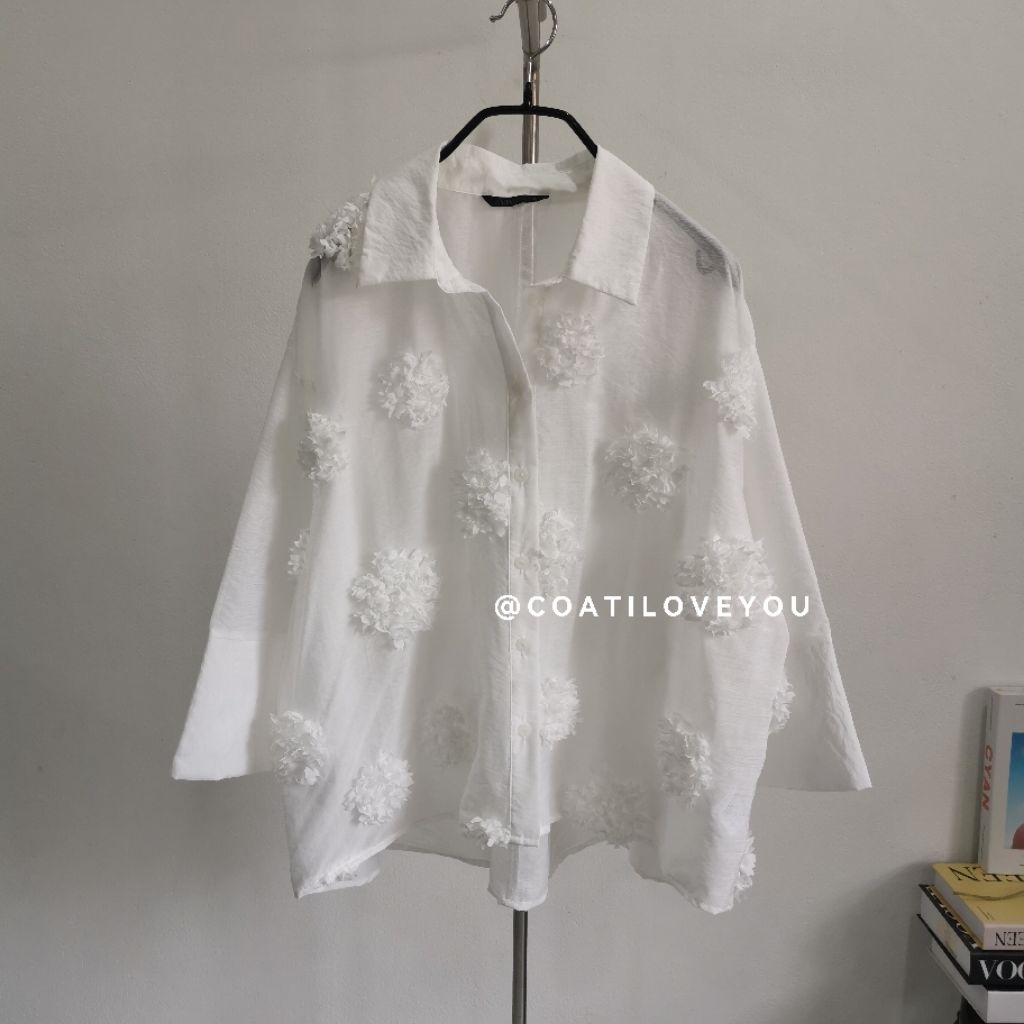 **ของแท้พร้อมส่งจากไทย**ZARADOUBLE​-BREASTED​ CROPPED​ TRENCH​ COAT​