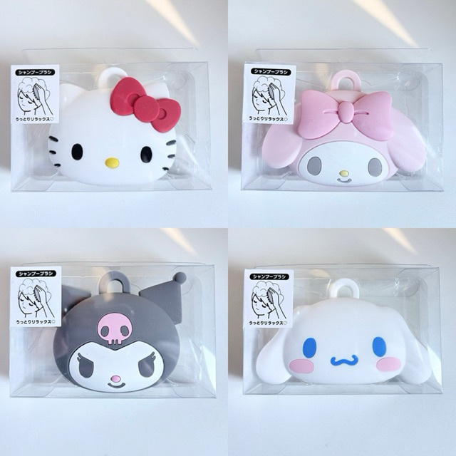พร้อมส่ง 🇯🇵 แปรงสระผม Sanrio ซานริโอ้ นำเข้าญี่ปุ่น แท้ 100%