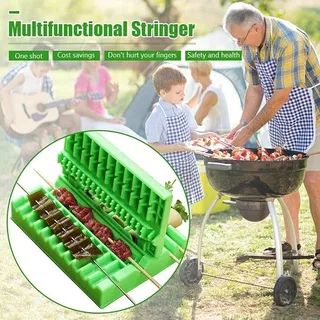 บาบีคิว อุปกรณ์แคมป์ปิ้ง เสียบหมูปิ้ง อุปกรณ์ใช้ทำบาบีคิว Skewer