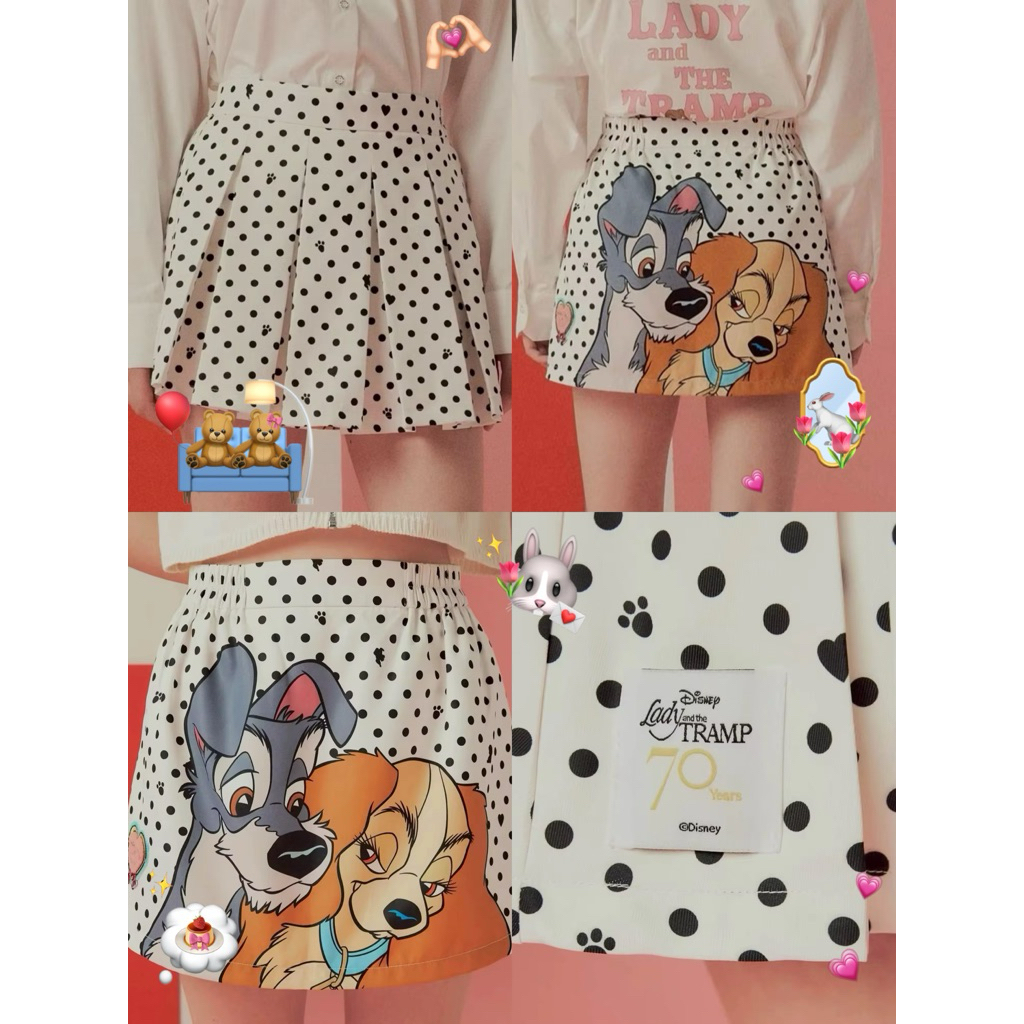 พร้อมส่ง📌🚗 Endless Holiday All day Lady and the Tramp (สามารถใช้โค้ดสุดคุ้มได้)