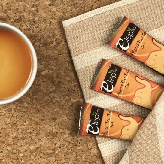 (2 กล่อง) ชานมไทยปรุงสำเร็จชนิดผง ตราเอเลปที (Instant Thai Tea Mix : ElepTea Brand) ราคา ถูกที่สุด ดีลบีเคเค แกลเลอรีภาพที่ 2