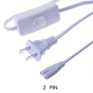 สายไฟ สวิตซ์ ปิด เปิด สำหรับ ชุด T4 T5 T8 (2 ,3 PIN) 1.8 ม. 3 ม. 5 ม.