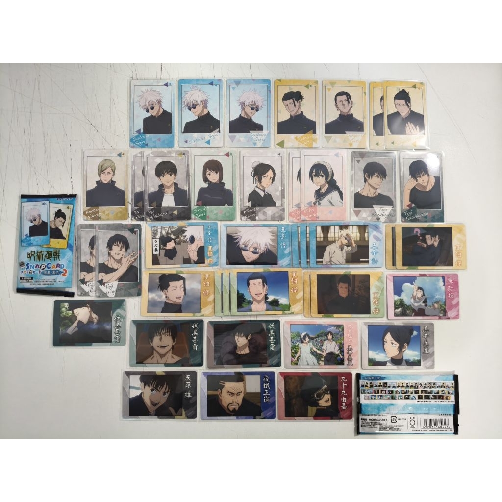 (เติมของตลอด)Jujutsu Kaisen Snap Card การ์ดทรงโพลารอยด์ตัวละครภาค โกะเกะ v.1-v.2 / 0 / 1 2 ขายแยกใบ (ลิขสิทธิ์แท้ Ensky) ราคา ถูกที่สุด ดีลบีเคเค แกลเลอรีภาพที่ 3