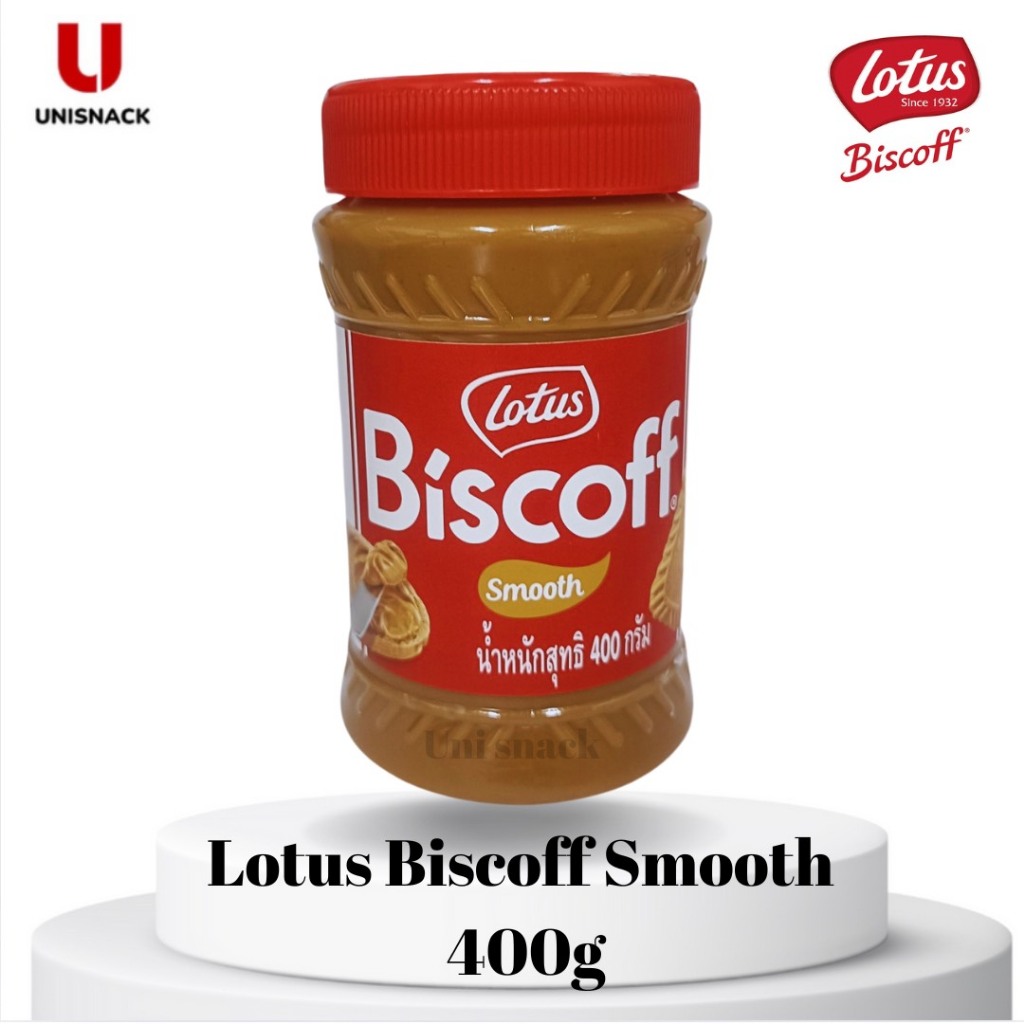 Lotus Biscoff Caramel Smooth 400g. เนยคุกกี้รสบิสกิต (สินค้าผลิตในประเทศไทย) BBE:  28/12/2026