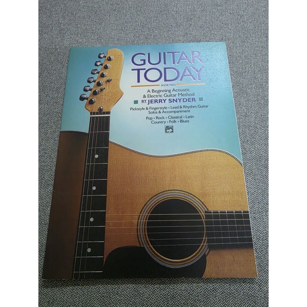หนังสือ Guitar Today Book Two by Jerry Snyder