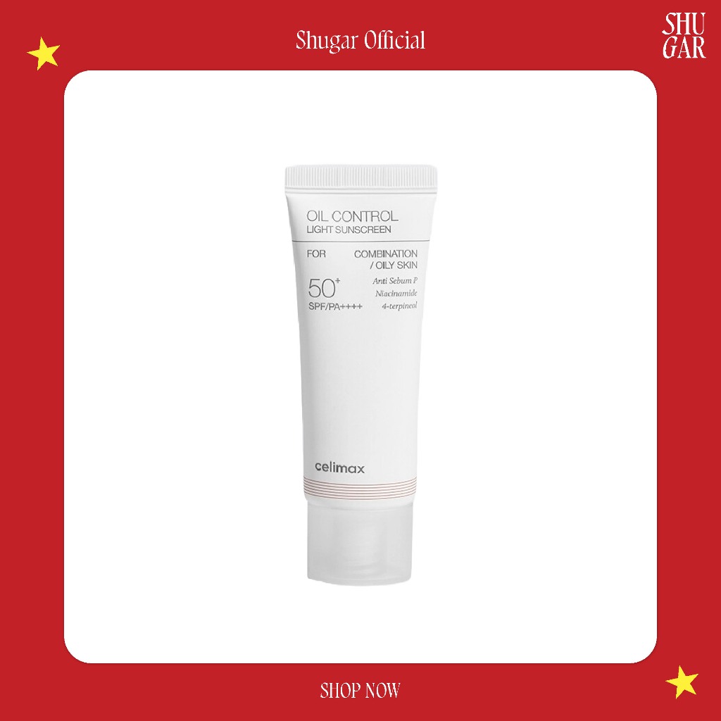 Celimax : Oil Control Light Sunscreen SPF50+ PA++++ 40 ml