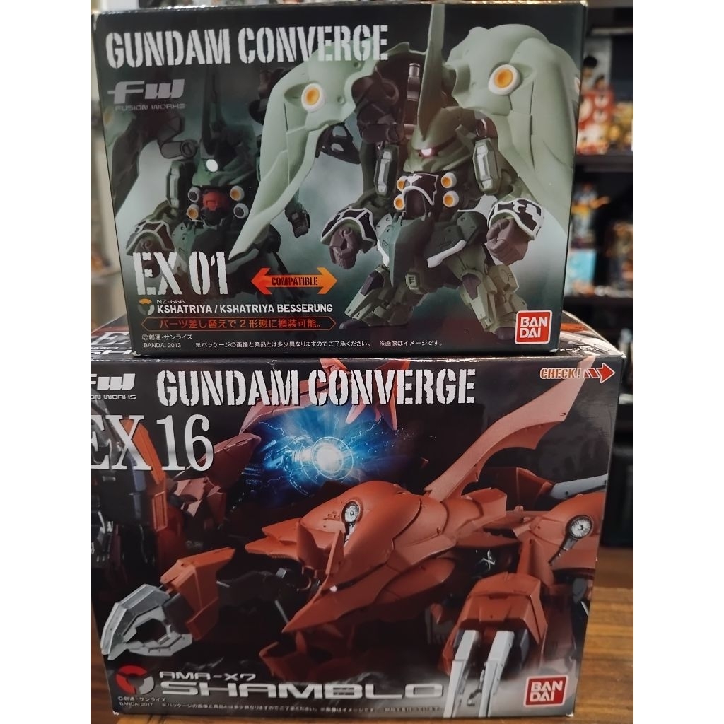 314  GUNDAM CONVERGE EX01 NZ-666 KSHATRIYA/EX16