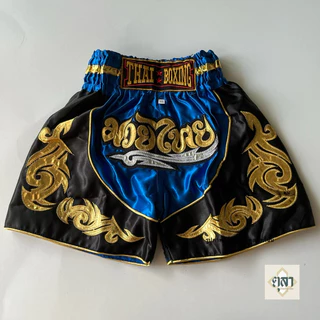 🚀ส่งด่วน กางเกงมวยไทย ปักลายกนก เด็กผู้ใหญ่ ราคาส่ง เกรดส่งออก 3XS-3XL